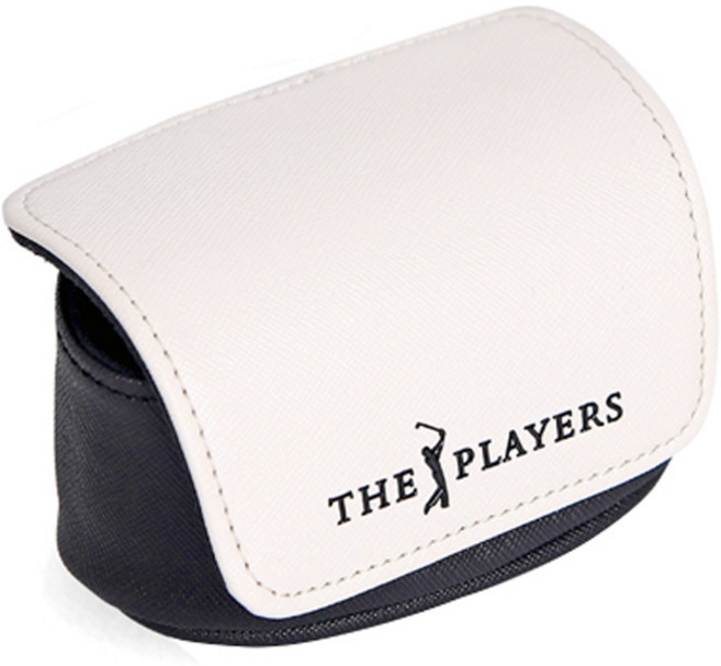 PGA투어 THE PLAYERS 투톤 투볼 주머니, 블랙 + 화이트, 1개