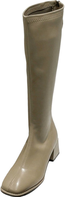 실버스 수제 가죽 시그니쳐 앵클 롱부츠 SV026