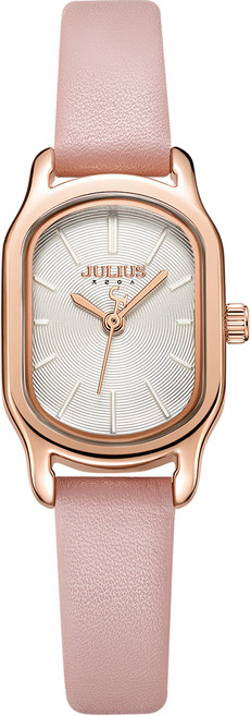 쥴리어스 여성용 손목 가죽시계 JA-1112 + 케이스 + 메탈밴드 공구 세트