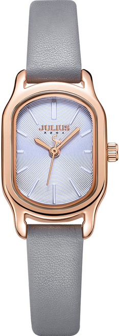 쥴리어스 여성용 손목 가죽시계 JA-1112 + 케이스 + 메탈밴드 공구 세트