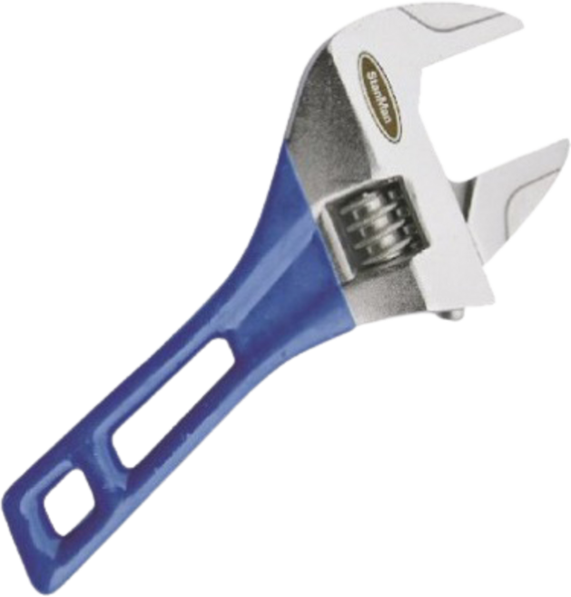 스탠맨 빅와이드 포켓 몽키스패너 블루 45mm, 1개
