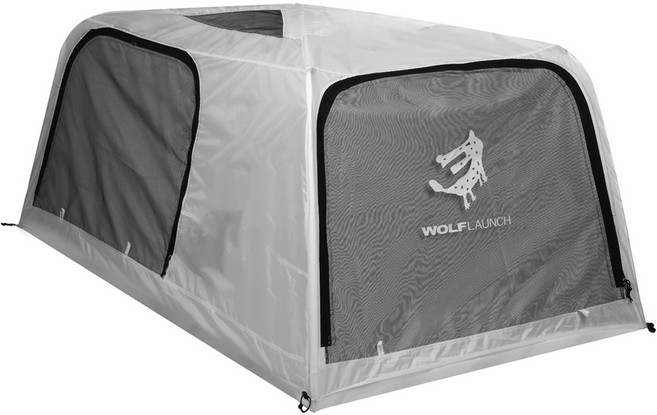 WOLFLAUNCH SUV內部車宿帳篷 L, 2人, 灰色