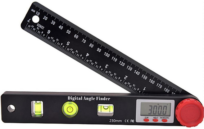 블루텍 디지털각도기 BT-230PB, 1개