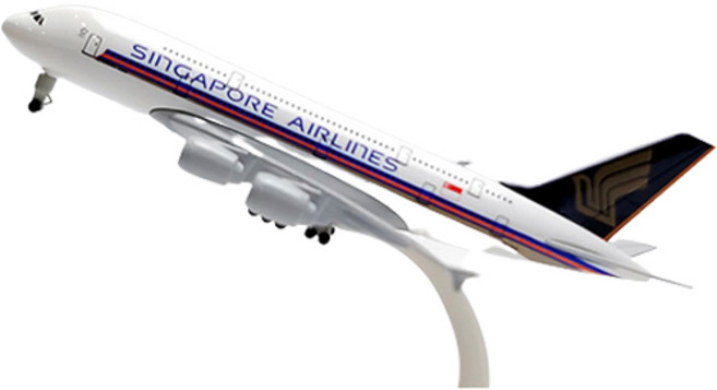 20公分壓鑄模型飛機, 1個, 新加坡航空A380