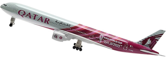 壓鑄模型飛機 20公分, 1個, 卡達世界盃 B777