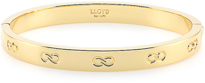 로이드 여성용 ENDLESS ROYAL 뱅글 16K 팔찌 M LLBB23366S