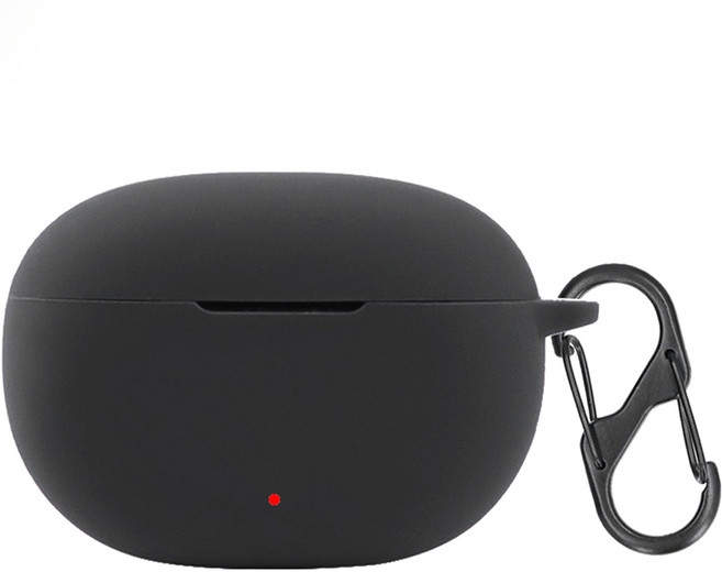 GRAYCO 비츠 스튜디오 버즈 플러스 전용 컬러 슬림핏 케이스 + 키링 세트, BLACK