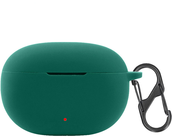 GRAYCO 비츠 스튜디오 버즈 플러스 전용 컬러 슬림핏 케이스 + 키링 세트, DARK GREEN