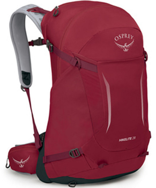 OSPREY Hikelite 28 後背包, 桑格利亞紅