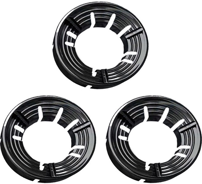 바람잡이 올킬 가정용 가스렌지 바람막이 커버, 블랙, 3개