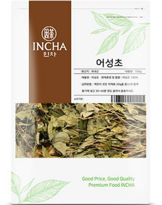 인차 어성초 차, 150g, 1개