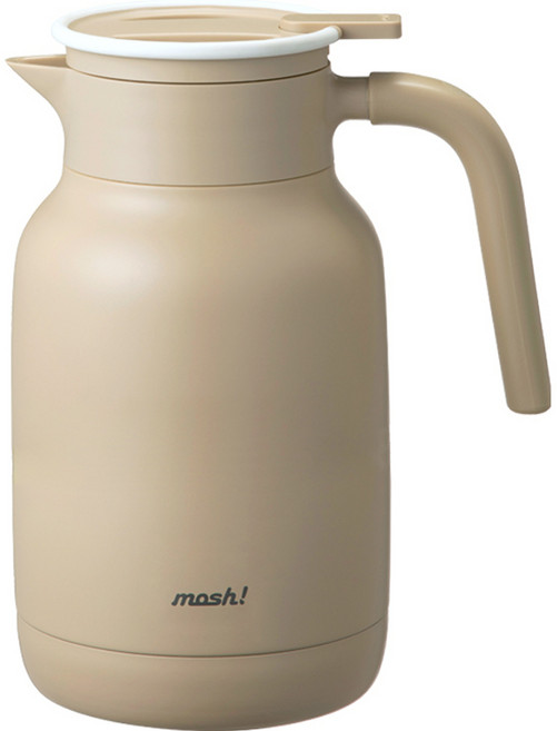 모슈 라떼 보온보냉 테이블팟, 매트 모카, 1.8L, 1개