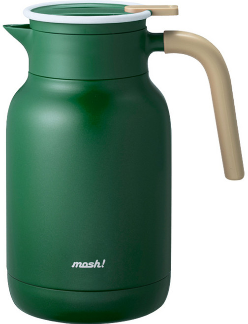 모슈 라떼 보온보냉 테이블팟, 매트그린, 1.8L, 1개