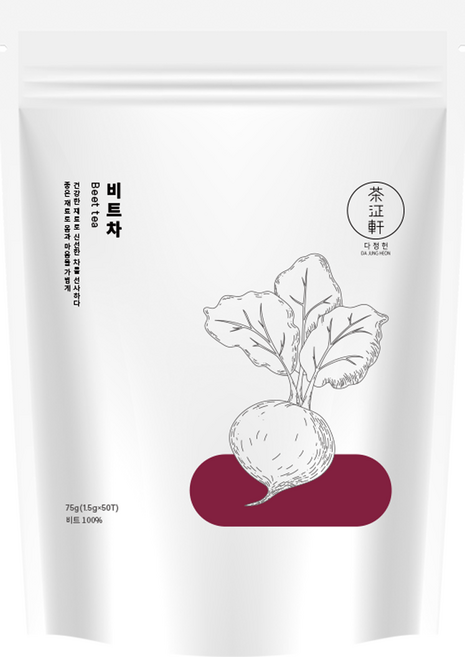 다정헌 비트차 티백, 1.5g, 50개입, 1개