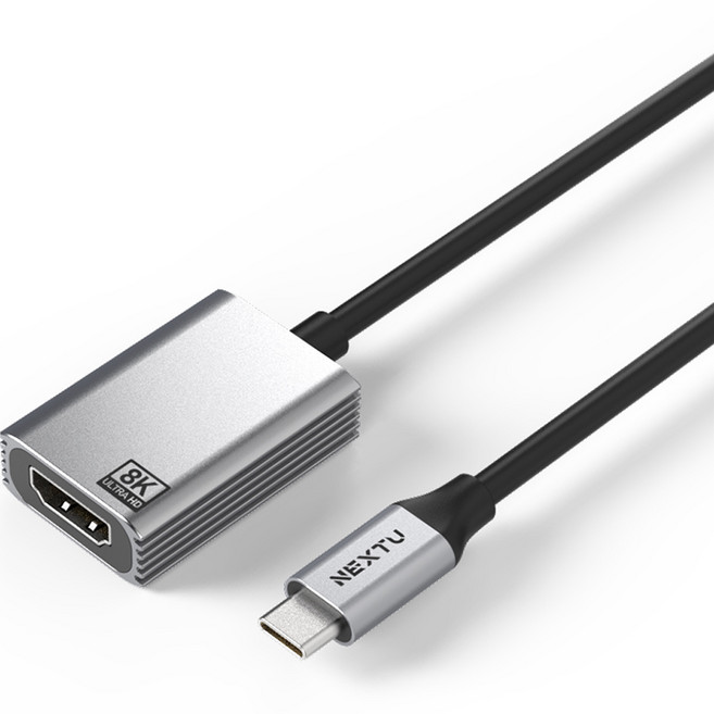 넥스트유 USB-C to HDMI 8K 젠더, 832SW8K60, 1개