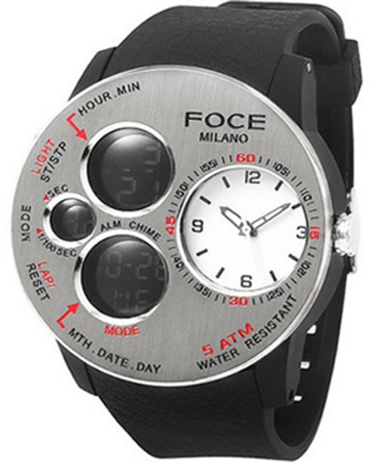 포체밀라노 남성용 아날로그 x 디지털 우레탄시계 FM1157
