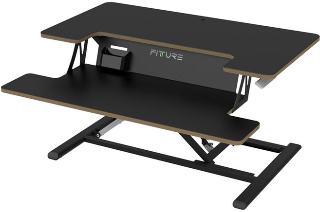 핏쳐 수동식 스탠딩 데스크, 블랙(FDMA1B)