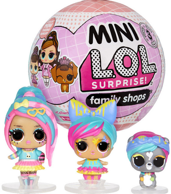L.O.L Surprise 驚喜寶貝蛋 迷你家庭第3季公仔隨機出貨, 1個