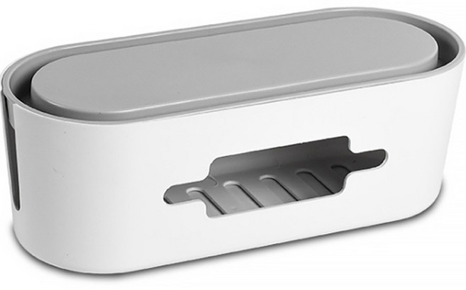 생활공식 멀티커버 전선정리함, 1개, 화이트