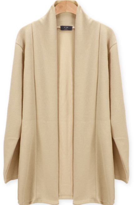 후리스타일 남성용 오픈숄 니트 가디건 CM 천무열