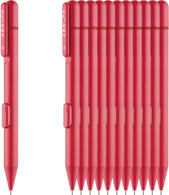 모나미 클리키 샤프, 0.5mm, 12개