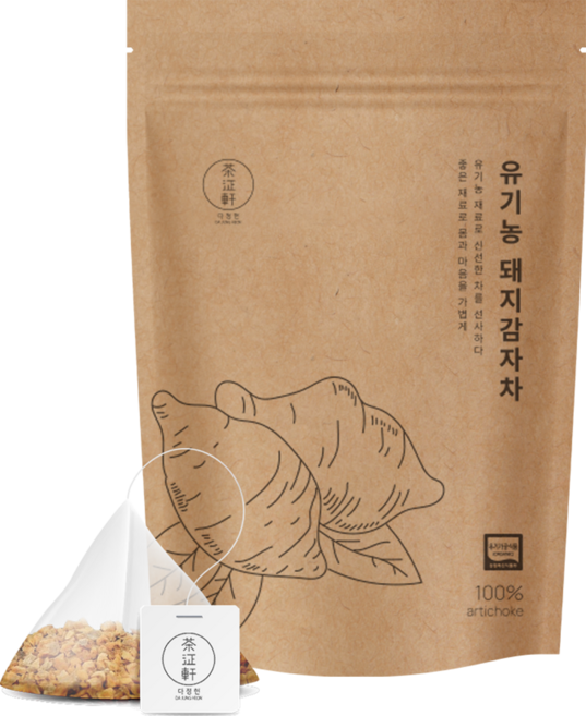 다정헌 유기농 돼지감자차 티백, 1.5g, 20개입, 1개