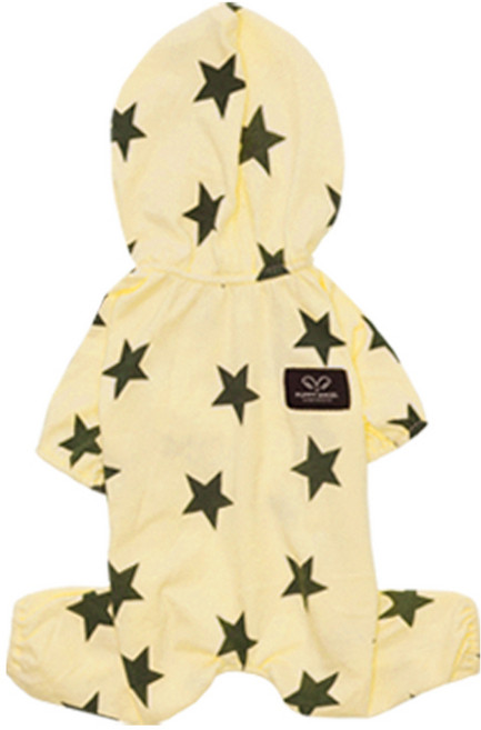 퍼피엔젤 강아지 스타 싱글 커버롤, 280 YELLOW