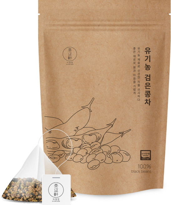 다정헌 검은콩차, 1.5g, 20개입, 1개