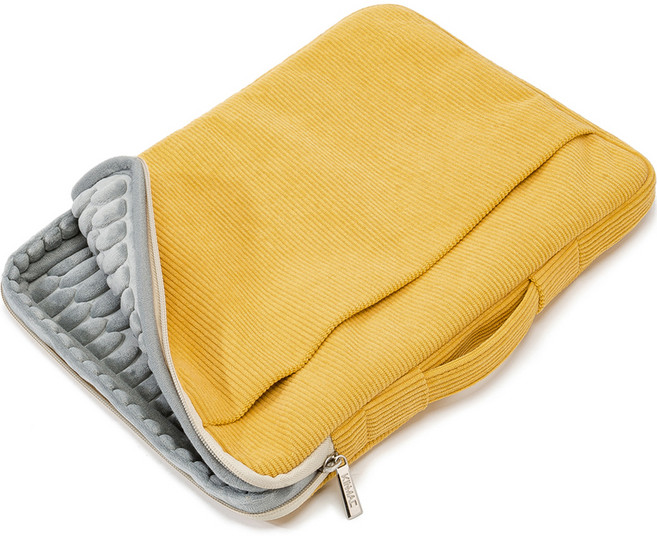 킨맥 360쉴드 노트북 파우치, 골덴머스타드, 1개