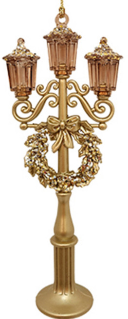 크리스마스 트윙클 촛대, 골드, 15cm, 1개