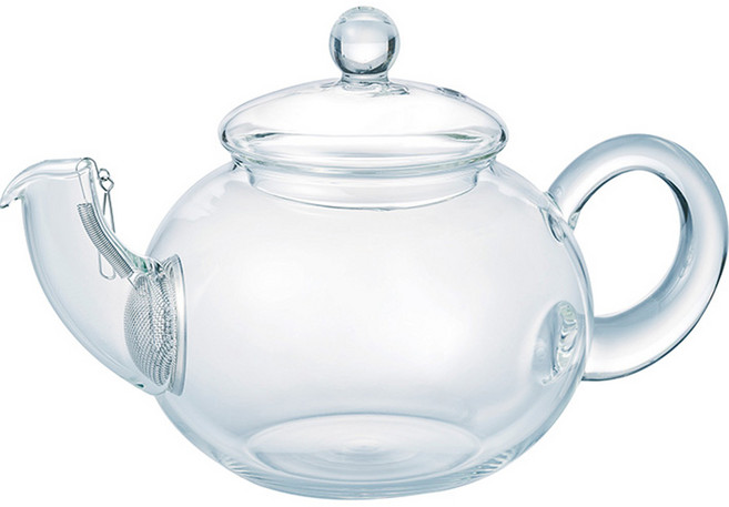 하리오 점핑 티포트 JP-2-SV, 투명실버, 500ml, 1개