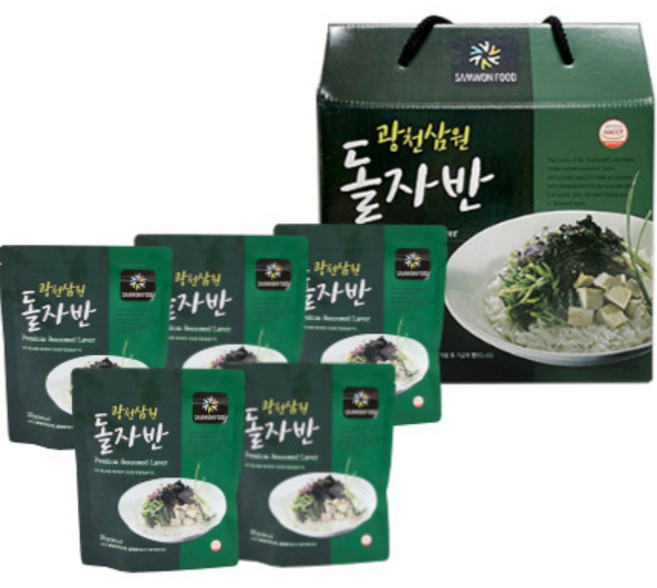 삼원 광천 돌자반 선물세트 1호 250g, 1개