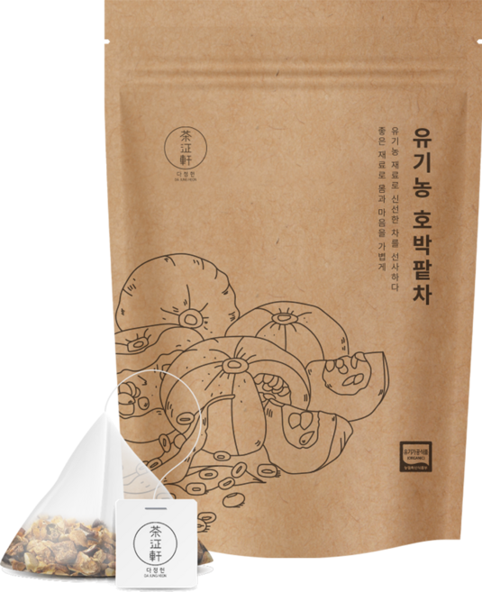 다정헌 유기농 호박팥차 티백, 1.5g, 20개입, 1개
