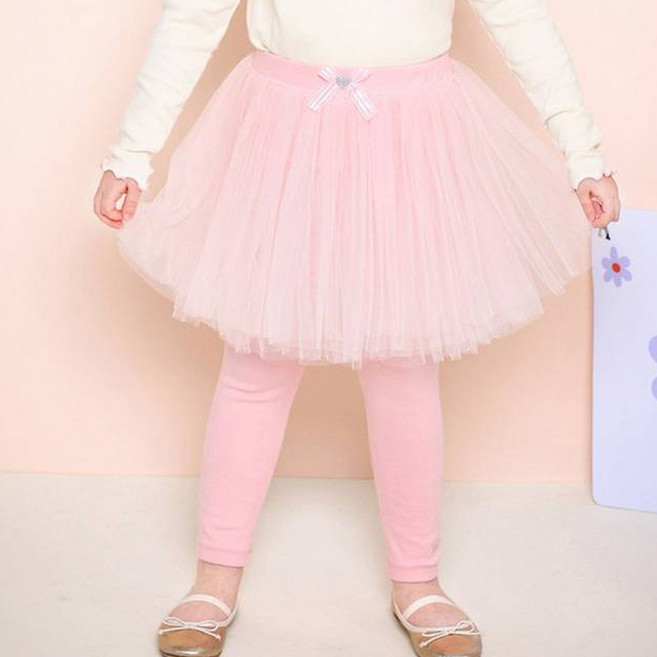 젤리스푼 여아용 러블리 발레리나 샤 스커트 레깅스