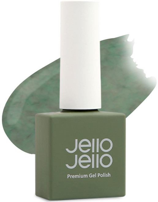 젤로젤로 니트 글리터 젤네일, JS-12 어텀올리브, 10ml, 1개