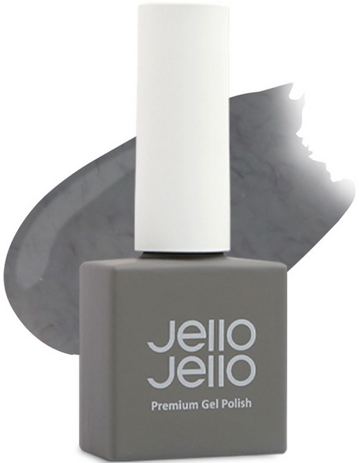 젤로젤로 니트 글리터 젤네일, JS-14 스모키그레이, 10ml, 1개