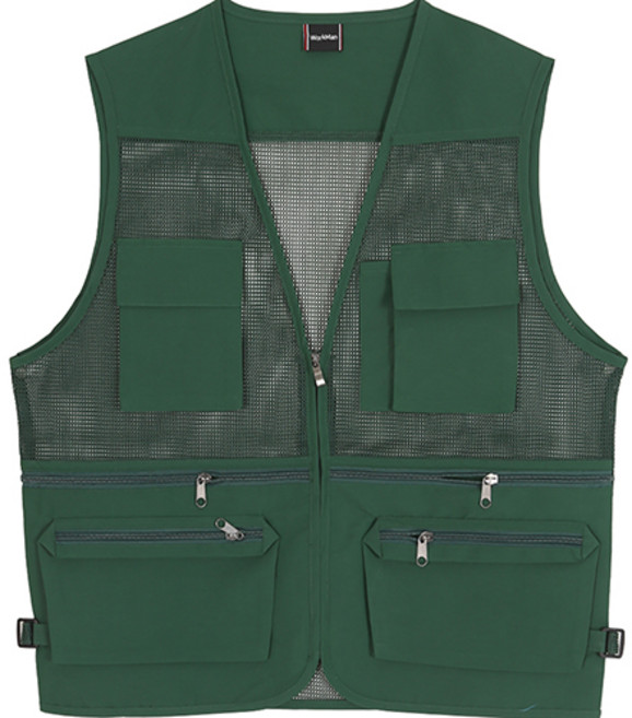 워크맨 남녀공용 멀티 포켓 소망사 조끼 UN-B02