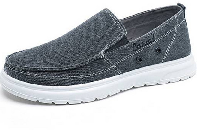 엘쏘 남성용 경량 캔버스 쿠션감 좋은 슬립온