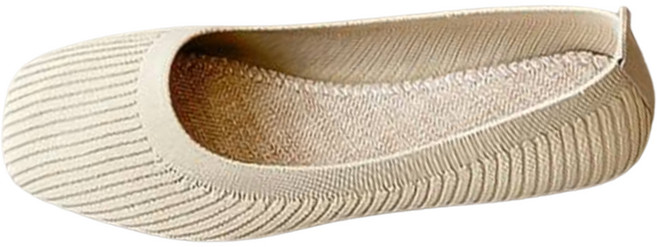 여성용 부드러운 니트 짜임 플랫슈즈 TT23403