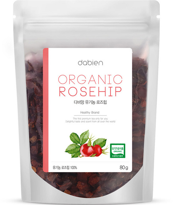 다비앙 유기농 로즈힙, 80g, 1개, 1개입