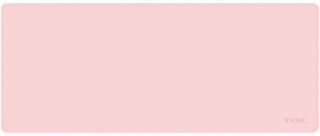 모락 마스 가죽 키보드 마우스 장패드, 핑크, 1개