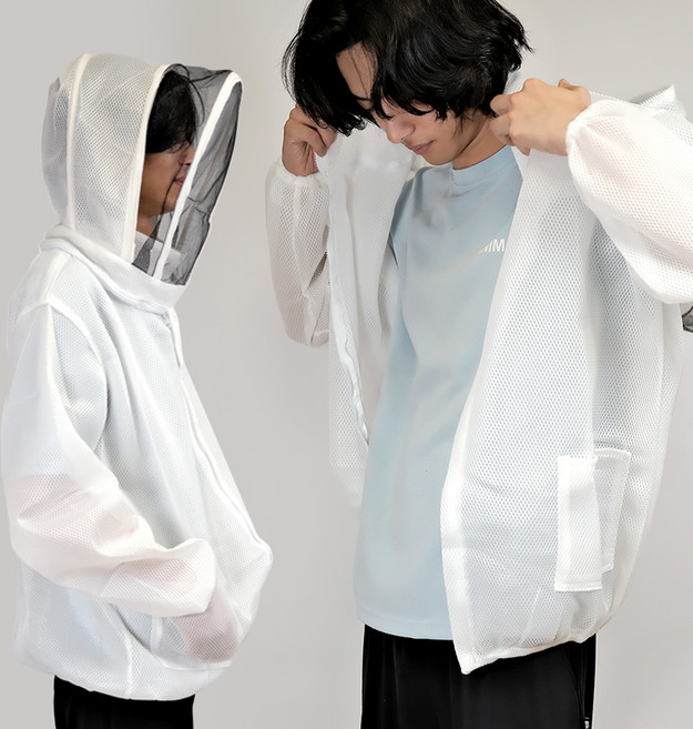 KP 이중망사 우주양봉옷, 1개