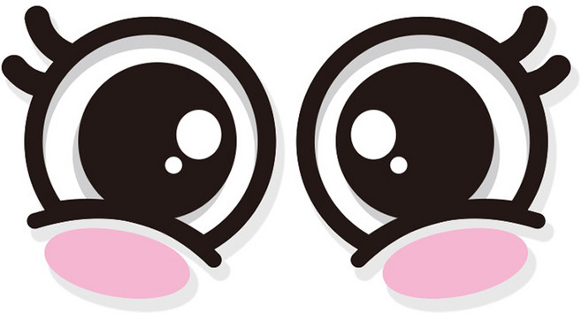 제제데코 차량 졸음방지 잠깨우는 왕눈이 고휘도 육각 반사 스티커 대형, 왕눈이 A005, 1세트