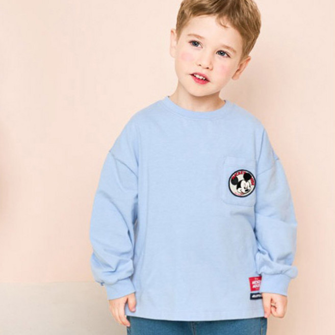 젤리스푼 디즈니 아동용 미키 마우스 심플포켓 티셔츠