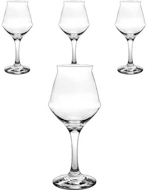 보르고노보 Bier Sommelier 맥주잔 400ml, 4개