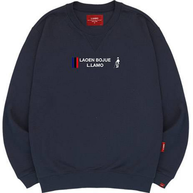 엘라모 남녀공용 3M 봉쥬르라모 빅사이즈 맨투맨