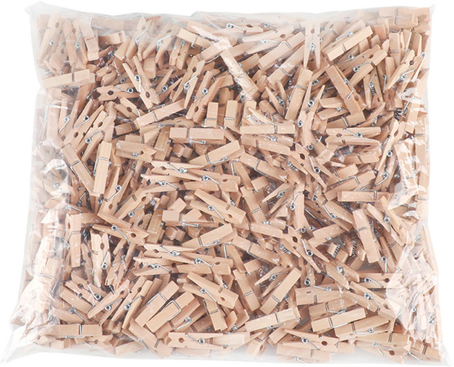 유니아트 나무집게 중 450p, 원목, 1개