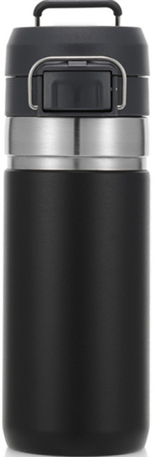 텀스 미롬 트래블 진공 스텐 텀블러, 블랙, 600ml, 1개