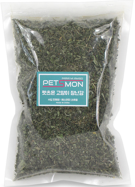 펫츠몬 고양이 대용량 건조 가루, 캣닢, 100g, 1개
