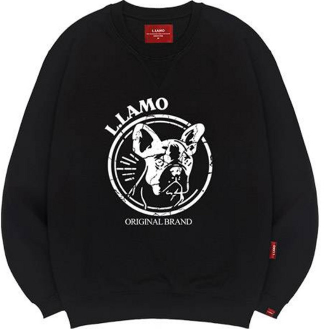 엘라모 남녀공용 3M 러블리불독 맨투맨 빅사이즈